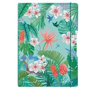 Herlitz Cahier souple A4 2x40 feuilles quadrillées et lignées Motif Ladylike Jungle