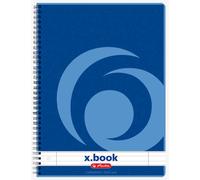 Herlitz Cahier Spirale A4 160 Pages Ligné Marge 70 G Perforé