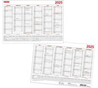 herlitz Calendrier de tableau 2025 DIN A4
