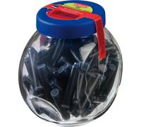 herlitz Cartouches d'encre en verre, bleu royal