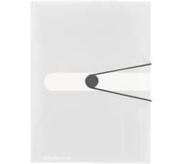 herlitz Chemise à élastique - DIN A4 - PP - transparent incolore