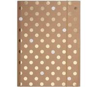 herlitz Chemise à élastiques Pure Glam, A4, carton kraft G