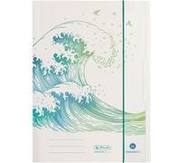 herlitz Chemise à rabats GREENline Vague, A4 G