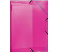 herlitz Chemise de rangement, A4, en PP, framboise G