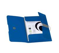 Herlitz Chemise Easy Orga To Go, Format A4, Au Dos, Feuille Pp, Bleu Opaque