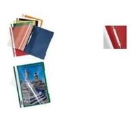 Herlitz 11317096 Classeur A4 en film polypropylène transparent avec bandes inscriptibles Noir 1 pièce