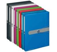 Herlitz chemise rangement easy orga to go, bleu transparent 11206141 G