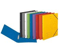 Classeur à anneaux easyorga, a4, colorspan-carton, jaune herlitz 11255486 G
