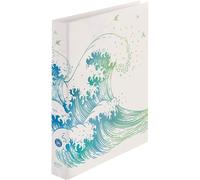 herlitz Classeur à anneaux maX.file GREENline vague A4
