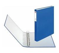 Herlitz 5304043 Classeur à 4 Anneaux en couverture cartonnée format A4 diamètre 14 mm Bleu