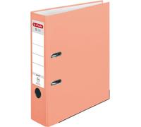 Herlitz Classeur à levier A4, 8 cm, Saumon