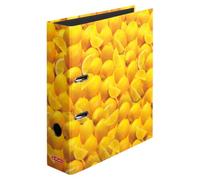 HERLITZ Classeur à levier maX.file A4 pélliculé Brillant motif Citrons