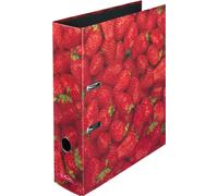 Herlitz Classeur à motifs maX.file Fraise A4 Largeur dos : 80 mm
