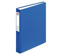 Herlitz Classeur A5 max. File Protect - Mécanisme à 2 anneaux - Hauteur de remplissage : 25 mm - Bleu