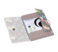 herlitz Classeur élastique en polypropylène Motif papillons Ladylike Format A4