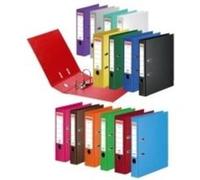 Herlitz - classeur en pp chromocolor s 50, a4, blanc, en plastique, largeur de dos 50 mm, laminé avec un film pp, gravure de toi G