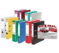 Herlitz Classeur Max.File Nature Plus À Levier Dos De 80 Mm Jaune