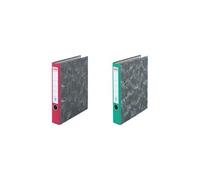 herlitz - Classeur Recyclé, largeur de dos: 75 mm, dos bleu