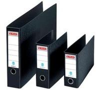 Herlitz - classeurs n80, dos 75 mm, format a5 française, noir, carton rigide 5175807 Noir G