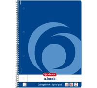 Herlitz Collegeblock x.book DIN A4 80 feuilles lignées