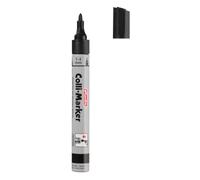 Herlitz Colli / 8665952 Marqueur permanent Pointe 1 / 4 mm Noir Lot de 5 (Import Allemagne)