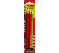herlitz Crayon Scolair, hexagonal, set de 4, assorti G