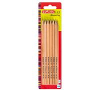 Herlitz Crayon Skizzo naturel hexagonal Dureté : HB en bois 12 crayons