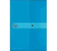 Herlitz Dokumententasche easy orga to go DIN A4 blau transparent