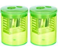 Herlitz dosenan Taille-crayon double avec spanfang, 1 sur carte blister (Lot de 2)