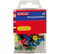 Herlitz - épingles de signalisation, couleurs assorties, contenu 60 pièces, métal plastique (08770406) G