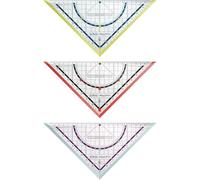 Herlitz Équerre de 25 cm Assortie.