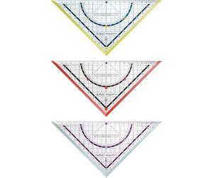 Herlitz Équerre de 25 cm Assortie.
