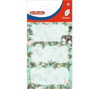 herlitz Étiquettes en hêtre Tropical 76 x 35 mm