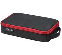 herlitz Etui à crayons "2 Go" noir/rouge