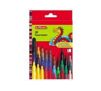 Herlitz Feutres de coloriage 8649311 – étui en carton – Lot de 30