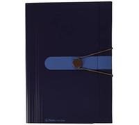 Herlitz Expander File Recycled Polypropylene 12 Compartments Dark Blue Elastic Compartment for busin
