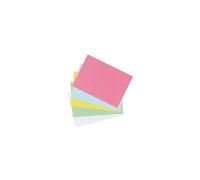 Herlitz Fiches Bristol, Format A6, Lign¿, Vert
