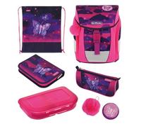 Herlitz FiloActive Plus Sac à dos d'écolier rempli Format DIN Magic, multicolore, 38 x 32 x 22 cm, Décontracté
