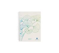 Herlitz Greenline Ginkgo 50033508 Cahier à spirale A5 70 g