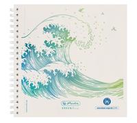 Herlitz Greenline Bloc-Notes 100 Feuilles Blanc