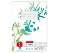 Herlitz Greenline Bloc-Notes A5 16 Feuilles Vert, Blanc