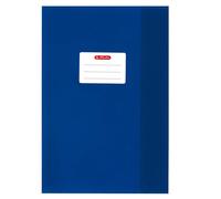 herlitz Heftschoner DIN A4, gepr„gt (Bast), PP, dunkelblau