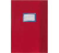 herlitz Heftschoner DIN A4, gepr„gt (Bast), PP, rot