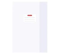 herlitz Heftschoner DIN A4, gepr„gt (Bast), PP, weiá