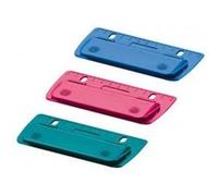 Herlitz herlitz perforateur de poche color-blocking, capacité noir G