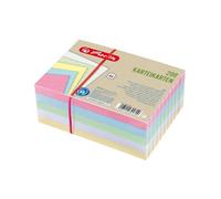 HERLITZ Intercalaires A6 multicolores - 200 feuilles lignées 180 g/m²