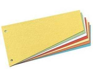 Herlitz Intercalaires Trap¿Zoidales, Carton Rc Dur, Jaune