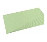 herlitz Intercalaires, trapézoidal, A4, carte lustrée, vert G