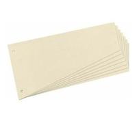 Herlitz Intercalaires trapézoïdaux, carte lustrée, chamois G