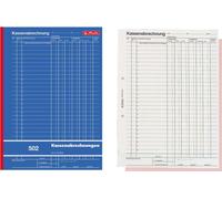 Herlitz Kassenabrechnung A4 502 2x 50 Blatt
